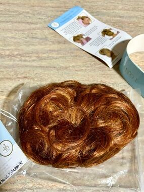 NWT Toni Brattin Light Red Tony Twin ClipSoft Curl Volumizing Hair Accessory